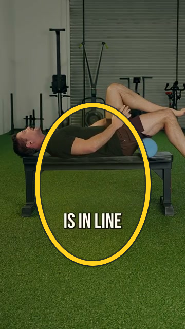 Foam Roller Hip Extension Reset exercise frame highlight