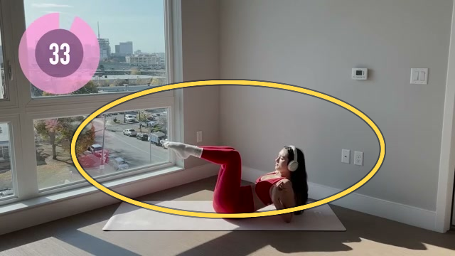 Seated double-leg extension exercise frame highlight