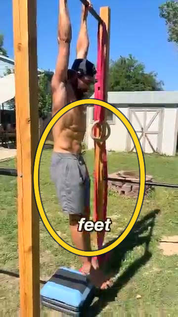 Full Passive Dead Hang exercise frame highlight