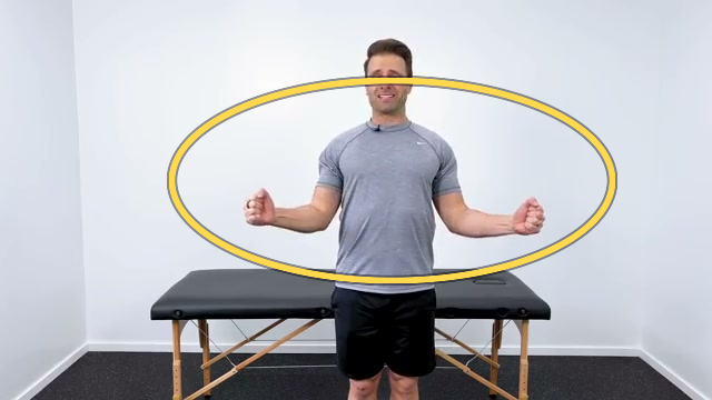 Scapular pinches exercise frame highlight