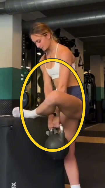 Kettlebell Figure-4 Stand exercise frame highlight