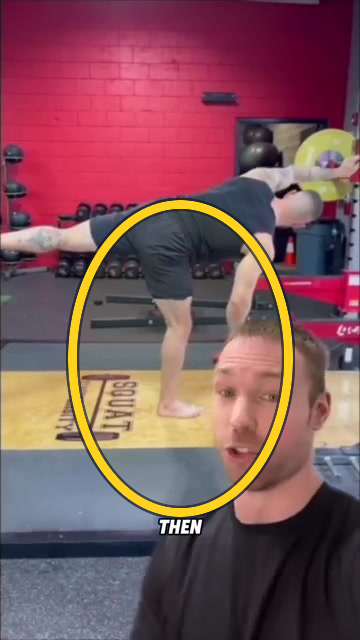 Hip Airplane exercise frame highlight