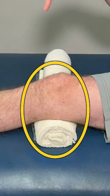 Towel Knee Press (Quad Sets) exercise frame highlight