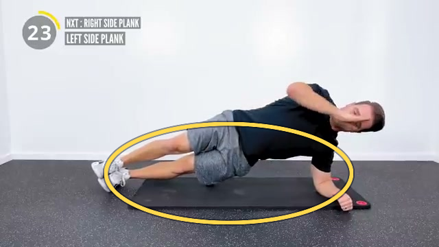 Side planks exercise frame highlight