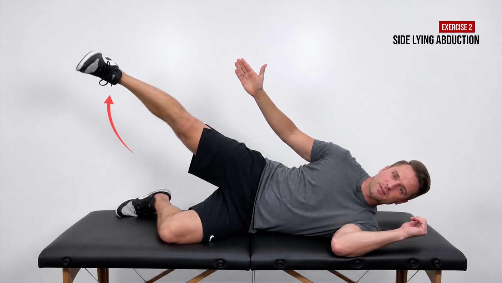 Side Lying Abduction exercise frame highlight