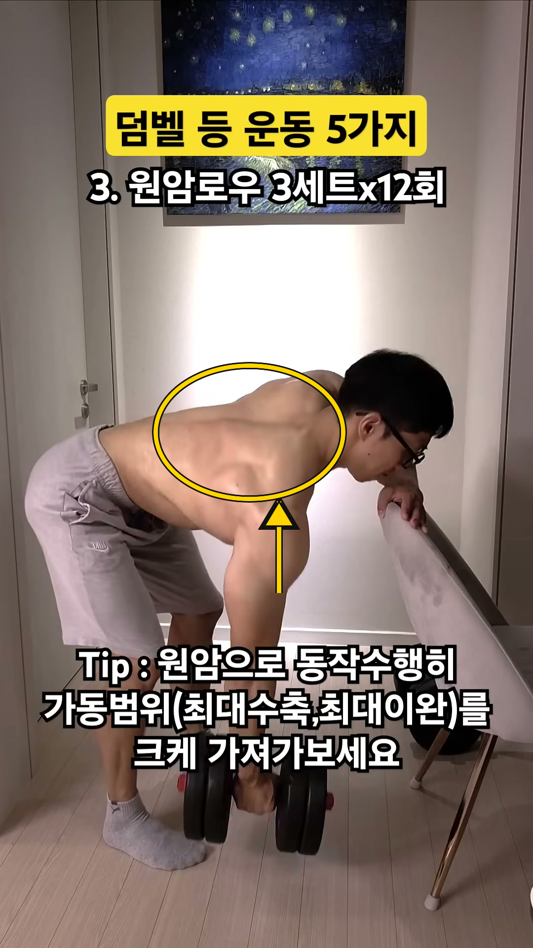 [등너비] 원암로우 동작 구간 대표 자세